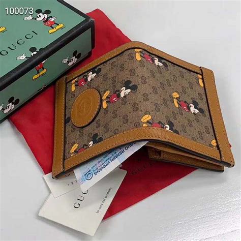 mickey wallet gucci|disney Gucci collaboration.